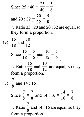 Selina Concise Mathematics Class 6 ICSE Solutions Chapter 12 Proportion image - 2