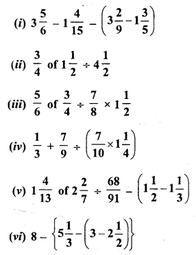 Selina Concise Mathematics Class 6 ICSE Solutions Chapter 14 Fractions image - 90