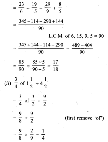 Selina Concise Mathematics Class 6 ICSE Solutions Chapter 14 Fractions image - 92