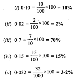Selina Concise Mathematics Class 6 ICSE Solutions Chapter 16 Percent (Percentage) imag - 7