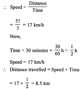 Selina Concise Mathematics Class 6 ICSE Solutions Chapter 17 Idea of Speed, Distance and Time image - 1