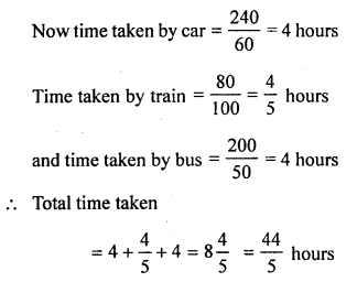 Selina Concise Mathematics Class 6 ICSE Solutions Chapter 17 Idea of Speed, Distance and Time image - 11