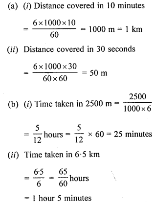 Selina Concise Mathematics Class 6 ICSE Solutions Chapter 17 Idea of Speed, Distance and Time image - 18