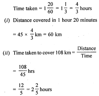 Selina Concise Mathematics Class 6 ICSE Solutions Chapter 17 Idea of Speed, Distance and Time image - 7