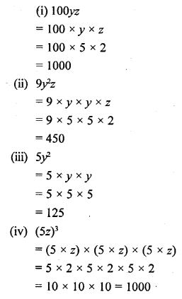 Selina Concise Mathematics Class 6 ICSE Solutions Chapter 21 Framing Algebraic Expressions image - 14