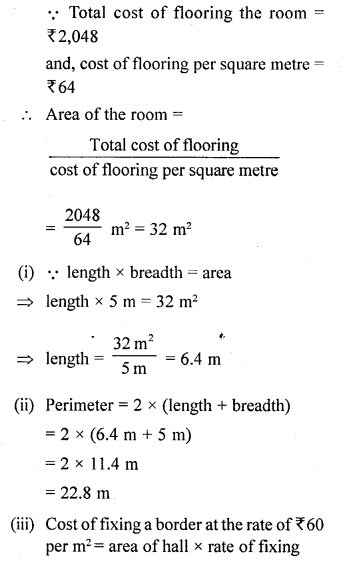 Selina Concise Mathematics Class 6 ICSE Solutions Chapter 32 Perimeter and Area of Plane Figures image - 17