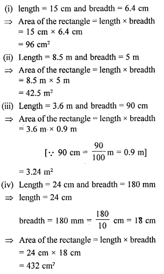 Selina Concise Mathematics Class 6 ICSE Solutions Chapter 32 Perimeter and Area of Plane Figures image - 8