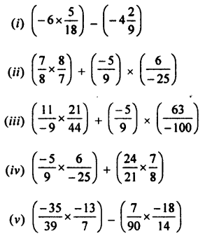 Selina Concise Mathematics Class 7 ICSE Solutions Chapter 2 Rational Numbers image - 100