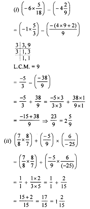 Selina Concise Mathematics Class 7 ICSE Solutions Chapter 2 Rational Numbers image - 102