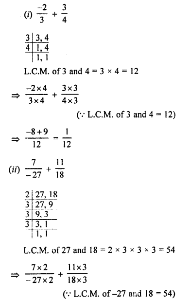 Selina Concise Mathematics Class 7 ICSE Solutions Chapter 2 Rational Numbers image - 125