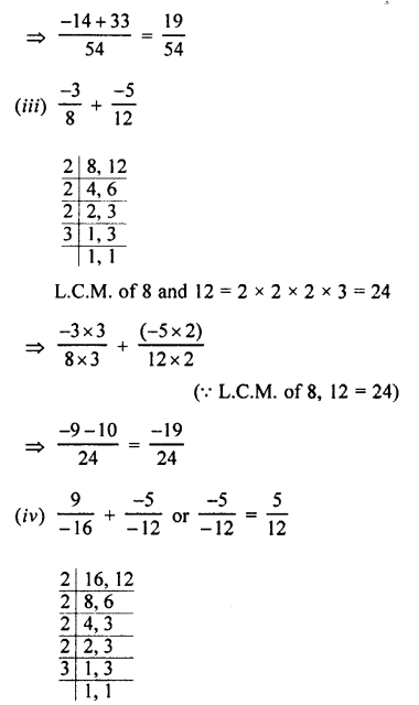 Selina Concise Mathematics Class 7 ICSE Solutions Chapter 2 Rational Numbers image - 126