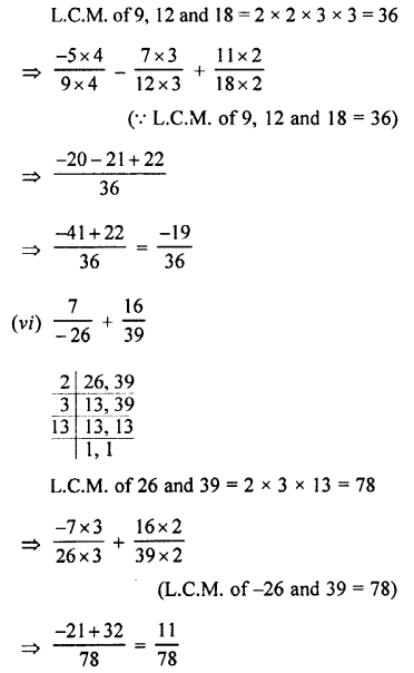 Selina Concise Mathematics Class 7 ICSE Solutions Chapter 2 Rational Numbers image - 128