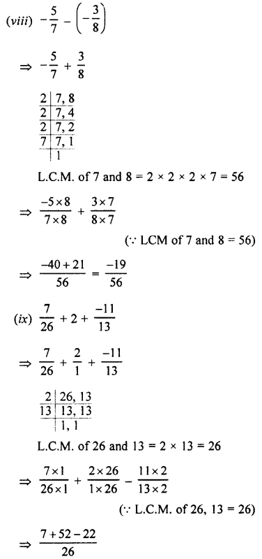Selina Concise Mathematics Class 7 ICSE Solutions Chapter 2 Rational Numbers image - 131