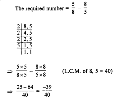 Selina Concise Mathematics Class 7 ICSE Solutions Chapter 2 Rational Numbers image - 140
