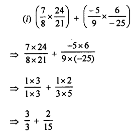 Selina Concise Mathematics Class 7 ICSE Solutions Chapter 2 Rational Numbers image - 142