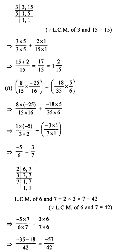 Selina Concise Mathematics Class 7 ICSE Solutions Chapter 2 Rational Numbers image - 143