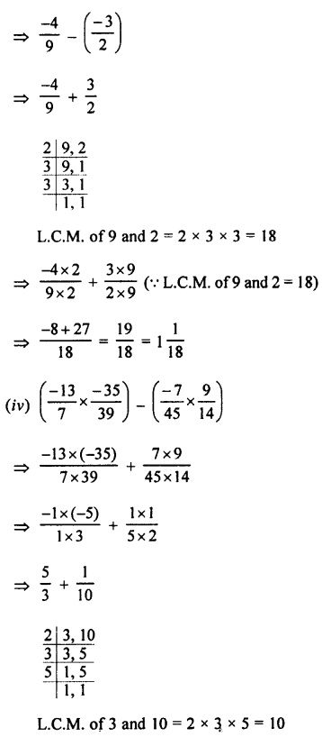 Selina Concise Mathematics Class 7 ICSE Solutions Chapter 2 Rational Numbers image - 145