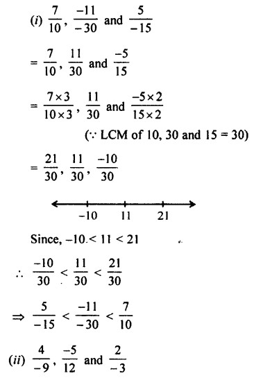 Selina Concise Mathematics Class 7 ICSE Solutions Chapter 2 Rational Numbers image - 46