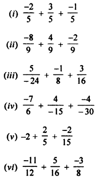 Selina Concise Mathematics Class 7 ICSE Solutions Chapter 2 Rational Numbers image - 64