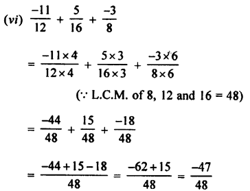 Selina Concise Mathematics Class 7 ICSE Solutions Chapter 2 Rational Numbers image - 67