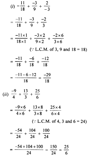 Selina Concise Mathematics Class 7 ICSE Solutions Chapter 2 Rational Numbers image - 69