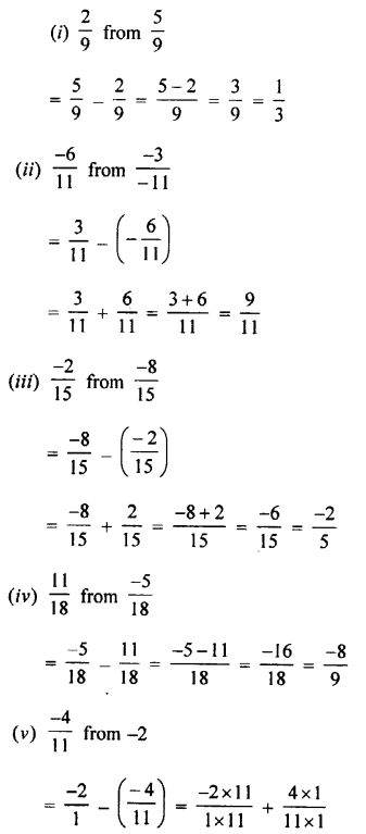Selina Concise Mathematics Class 7 ICSE Solutions Chapter 2 Rational Numbers image - 73