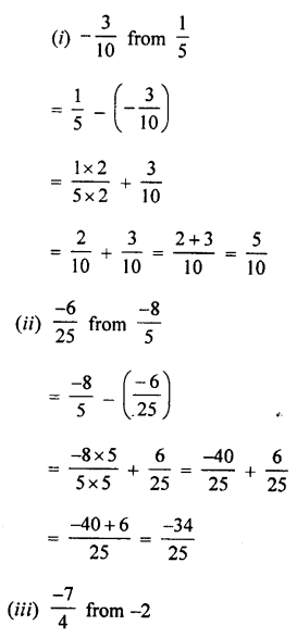 Selina Concise Mathematics Class 7 ICSE Solutions Chapter 2 Rational Numbers image - 76