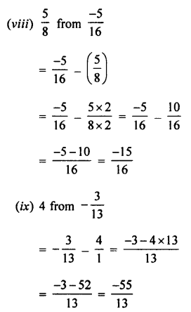 Selina Concise Mathematics Class 7 ICSE Solutions Chapter 2 Rational Numbers image - 79