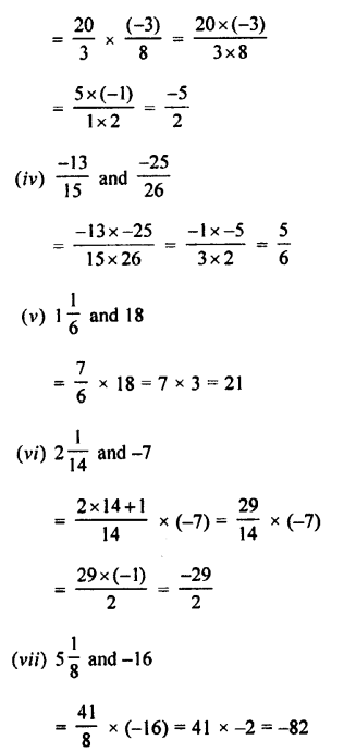 Selina Concise Mathematics Class 7 ICSE Solutions Chapter 2 Rational Numbers image - 97