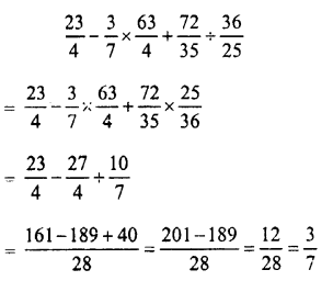 Selina Concise Mathematics Class 7 ICSE Solutions Chapter 3 Fractions image - 110