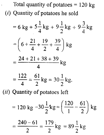 Selina Concise Mathematics Class 7 ICSE Solutions Chapter 3 Fractions image - 115