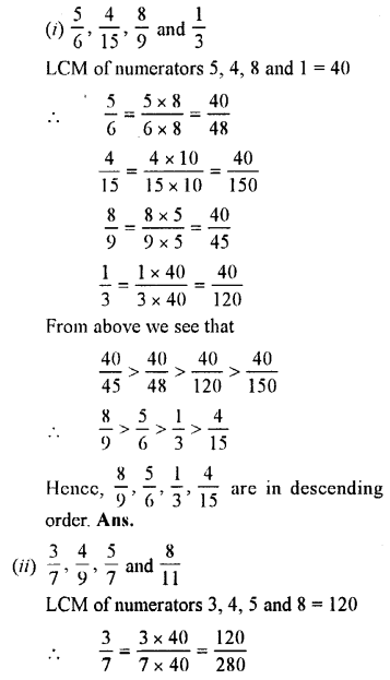 Selina Concise Mathematics Class 7 ICSE Solutions Chapter 3 Fractions image - 32
