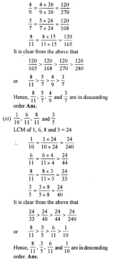 Selina Concise Mathematics Class 7 ICSE Solutions Chapter 3 Fractions image - 34