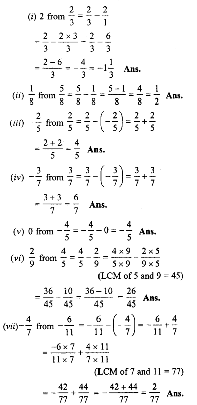 Selina Concise Mathematics Class 7 ICSE Solutions Chapter 3 Fractions image - 61