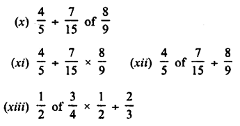 Selina Concise Mathematics Class 7 ICSE Solutions Chapter 3 Fractions image - 67