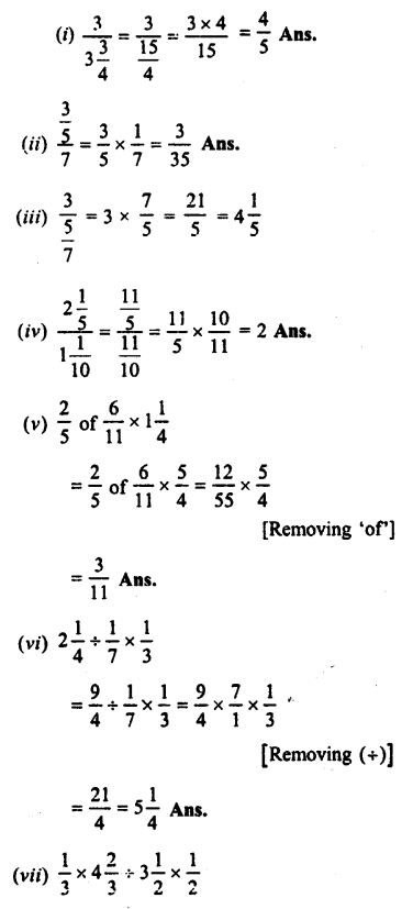 Selina Concise Mathematics Class 7 ICSE Solutions Chapter 3 Fractions image - 68
