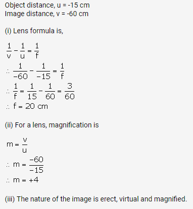 Selina Concise Physics Class 10 ICSE Solutions Refraction through Lens img 60