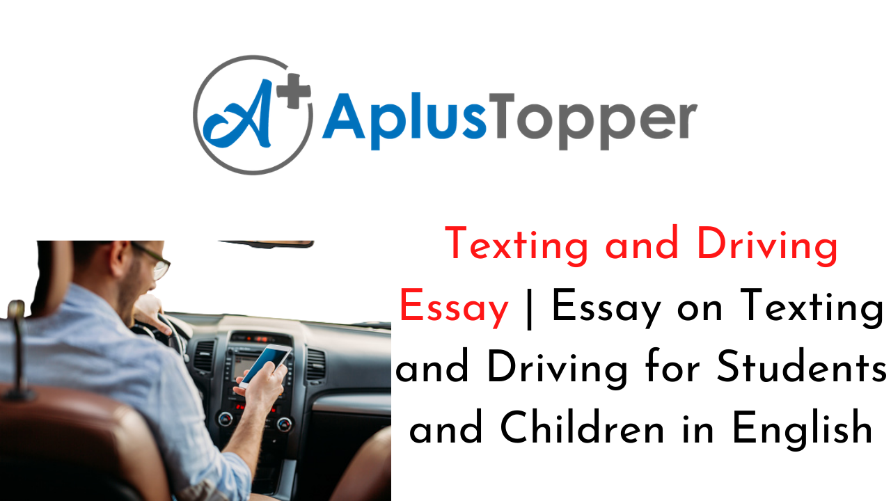 Texting and Driving Essay