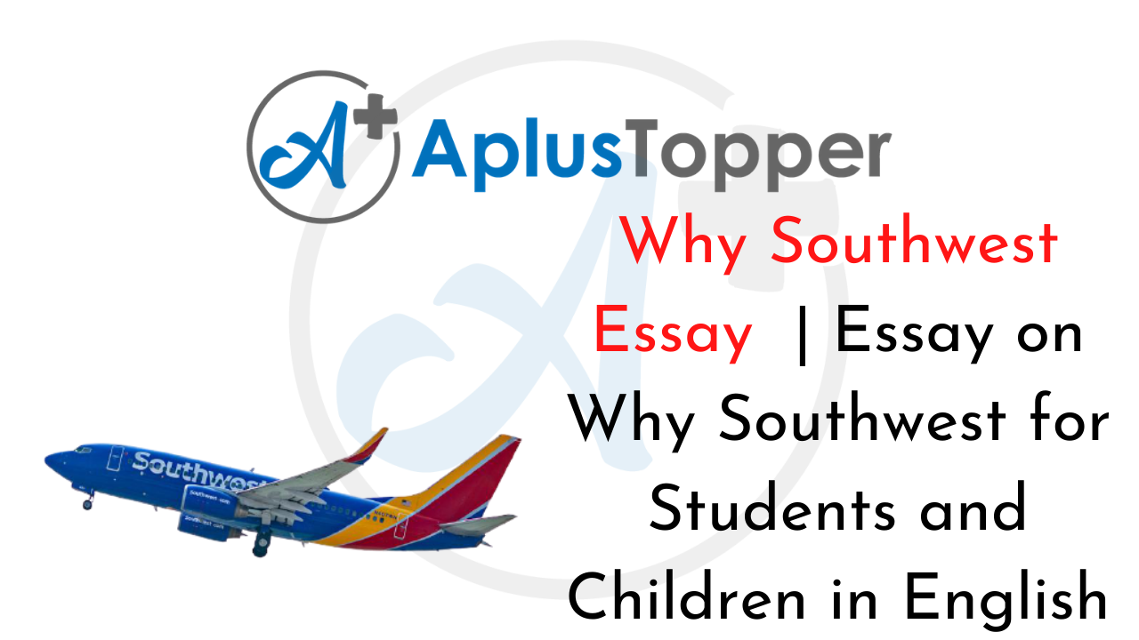 Why Southwest Essay