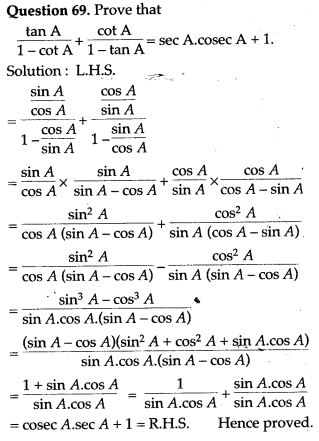 trigonometry-icse-solutions-class-10-mathematics-100