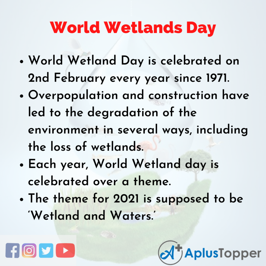 10 Lines about World Wetlands Day