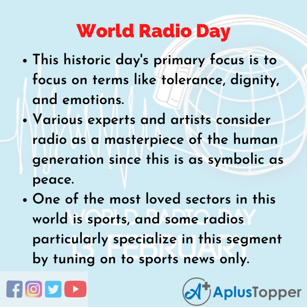 10 Lines of World Radio Day