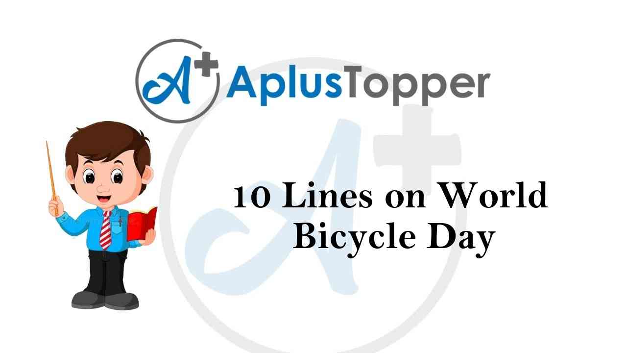 10 lines on world bicycle day