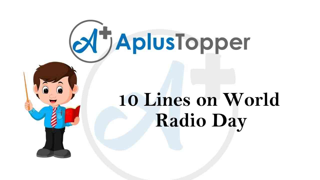 10 lines on world radio day