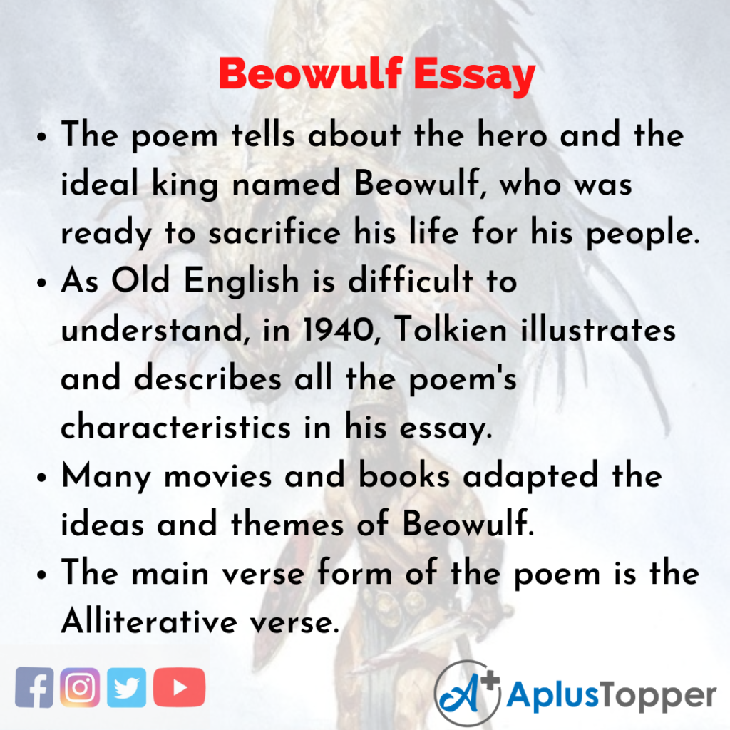 Essay about Beowulf