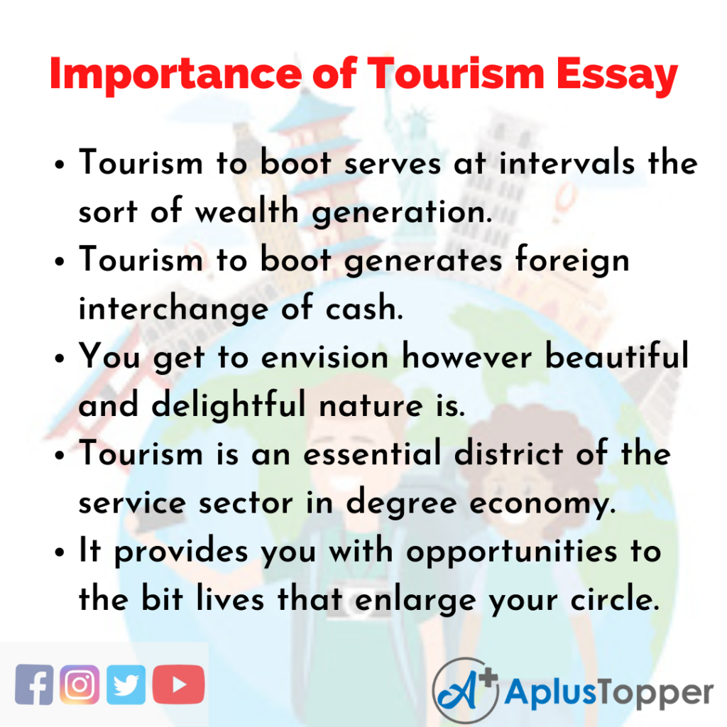 Essay about Importance of Tourism
