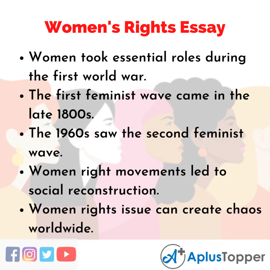 Essay about Women's Rights