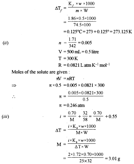 ISC Chemistry Question Paper 2015 Solved for Class 12 image - 2