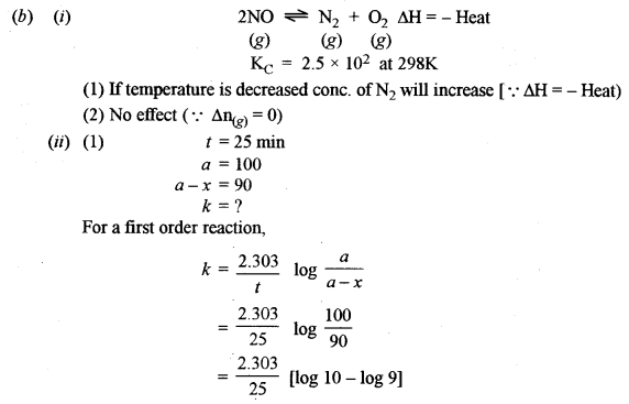 ISC Chemistry Question Paper 2016 Solved for Class 12 image - 10