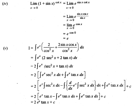 ISC Maths Question Paper 2014 Solved for Class 12 image - 5
